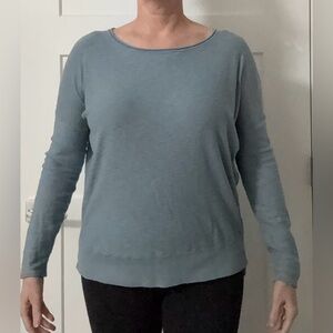 Vince Blue Boatneck Sweater